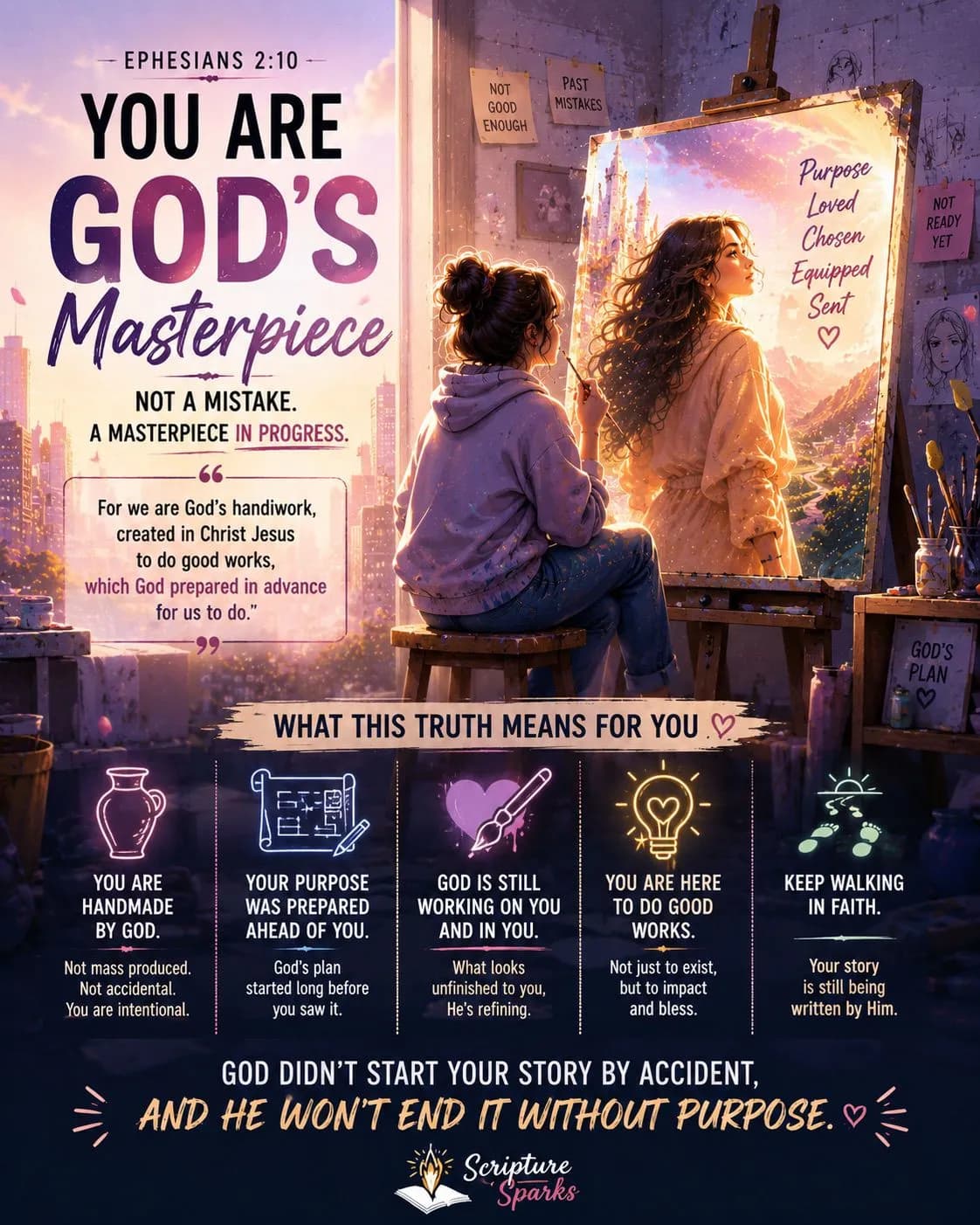 Ephesians 2:10 — You Are God's Masterpiece