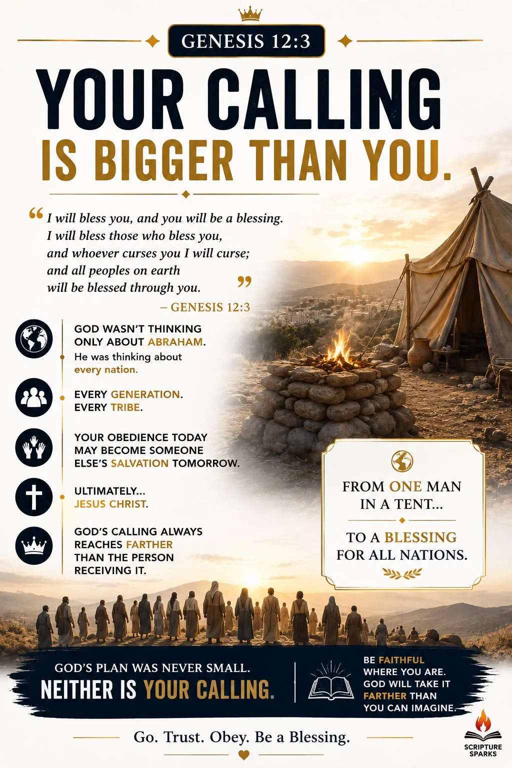 Genesis 12:3 — Your Calling Is Bigger Than You