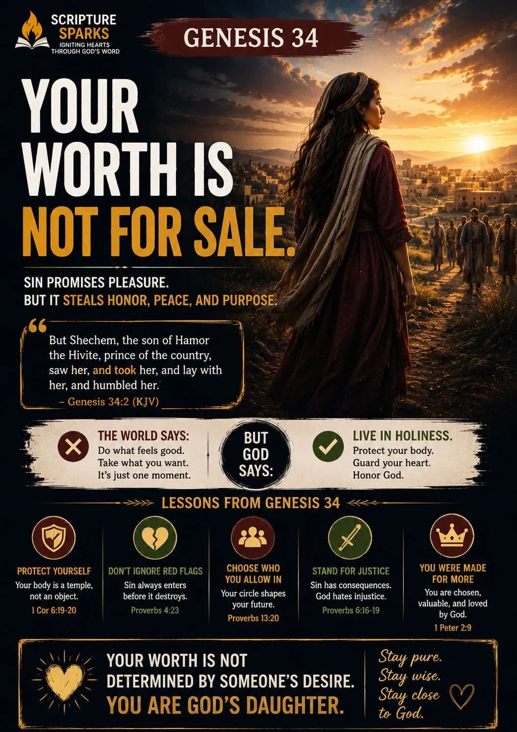 Genesis 34 — Your Worth Is Not for Sale